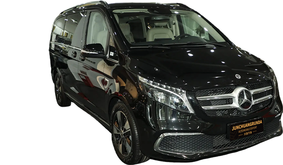 Bon prix Mercedes-Benz V260L Van de luxe avec moteur 2.0T 17 000 km kilométrage Modèle 2023 Véhicule d'accident en ligne